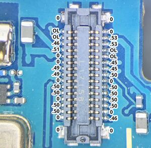 Galaxy A32 5G camera 2 FPC diode mode readings.jpg