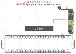 IPhone 6S Charging Port FPC Diode Values -J4600.png
