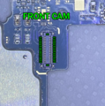 FRONT CAMERA CONNECTOR
