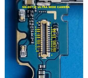Galaxy S10 ULTRAWIDE CONNECTOR - Diode Mode Readings.jpg
