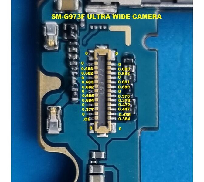 File:Galaxy S10 ULTRAWIDE CONNECTOR - Diode Mode Readings.jpg