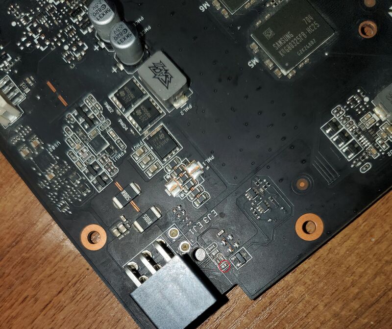 Asus GTX 1060 6GB Expedition. Please power down and connect the