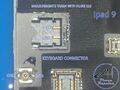 IPAD 9 SMART KEYBOARD DIODE MEASUREMENTS PROVIDED BY A1 PHONE REPAIRS, TAKEN WITH FLUKE 115 MULTIMETER.