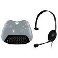 Chatpad and headset with controller greyed out