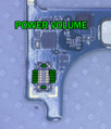 POWER/ VOLUME CONNECTOR