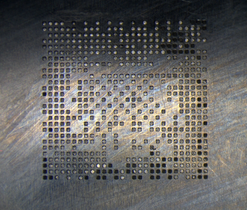 CPU under the stencil