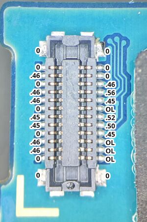 Galaxy A32 5G camera 4 FPC diode mode readings.jpg