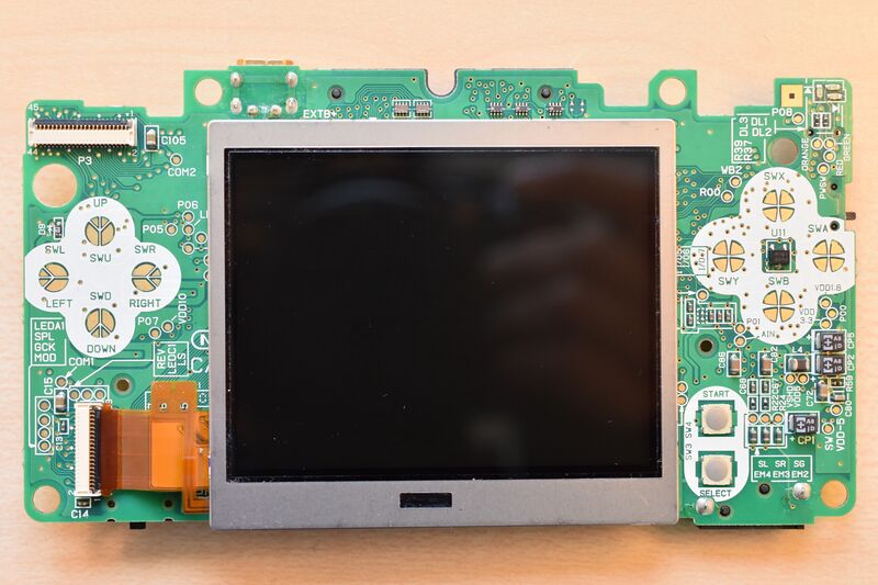 File:Nintendo DS Lite PCB top side with lcd.jpg
