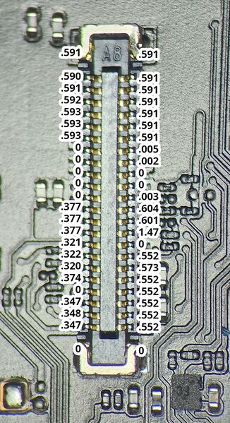 File:IPad Pro 129 5th Gen LCD diode mode readings 1.jpg