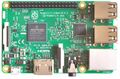 Raspberry Pi3 model B Rev1.2 Board overview (top)